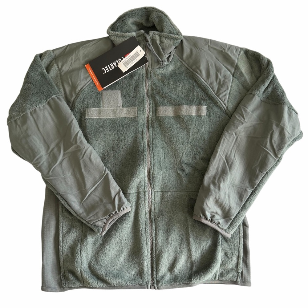 NWT U.S. Military Fleece Olive Green Sz Small Short Unisex